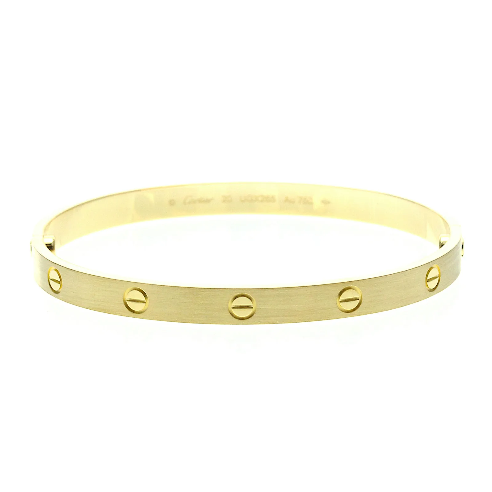 Cartier Love Bracelet klassisch, 18k Gelbgold