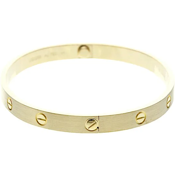 Cartier Love Bracelet klassisch, 18k Gelbgold — Ansicht 4
