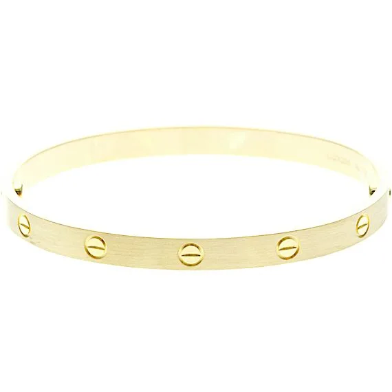 Cartier Love Bracelet klassisch, 18k Gelbgold — Ansicht 5