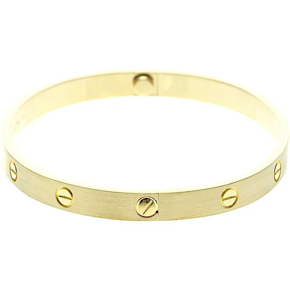 Cartier Love Bracelet klassisch, 18k Gelbgold — Ansicht 6