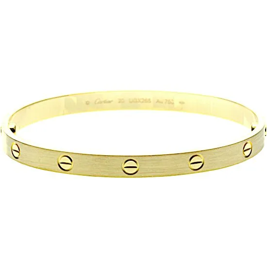 Cartier Love Bracelet klassisch, 18k Gelbgold — Ansicht 8