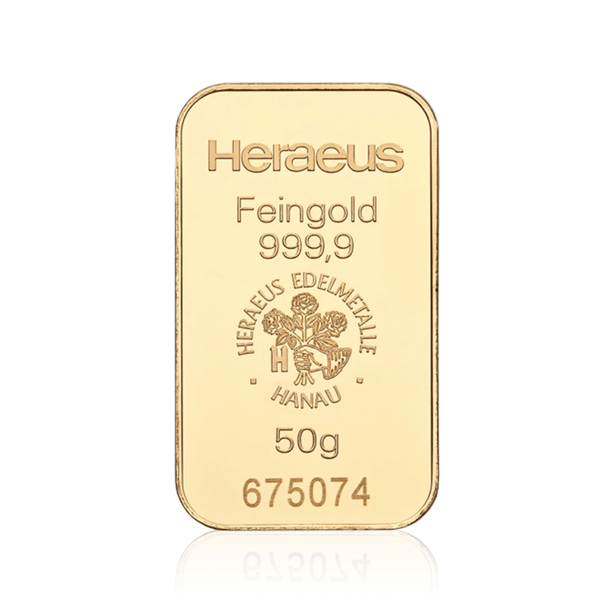 Goldbarren 50 g — Ansicht 2