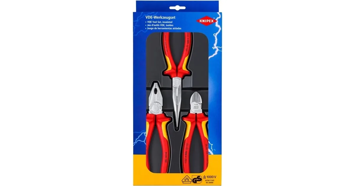 Knipex Elektro-Paket 3-tlg. (00 20 12)