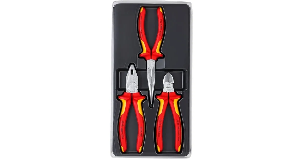Knipex Elektro-Paket 3-tlg. (00 20 12) — Ansicht 2