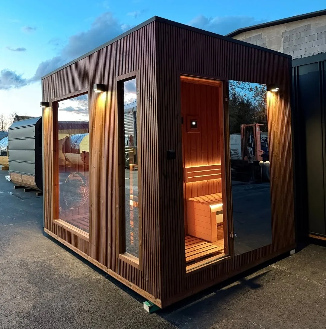 Premium-Gartensauna Thermoholz — Ansicht 5