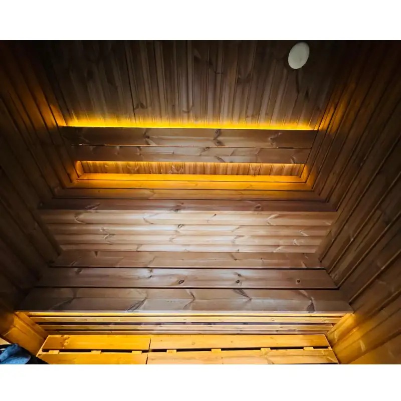 Premium-Gartensauna Thermoholz — Ansicht 7