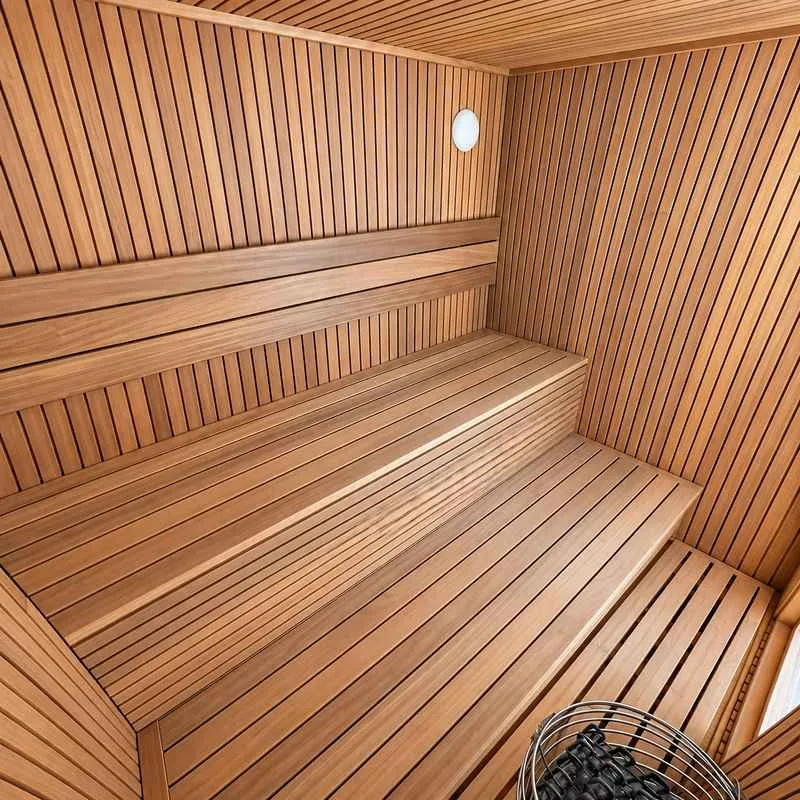 Premium-Gartensauna Thermoholz — Ansicht 8