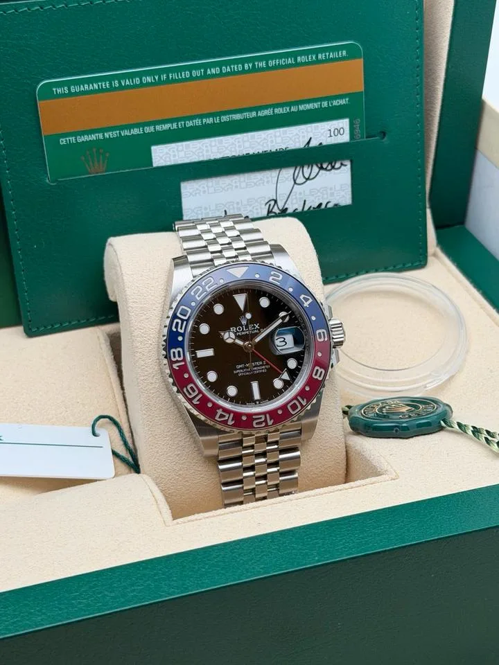 Rolex GMT-Master II „Pepsi“ 126710BLRO Jubilee — Ansicht 2