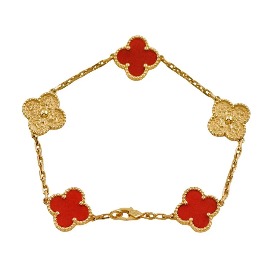 Van Cleef & Arpels Vintage Alhambra Anhänger 18k Gold — Ansicht 5